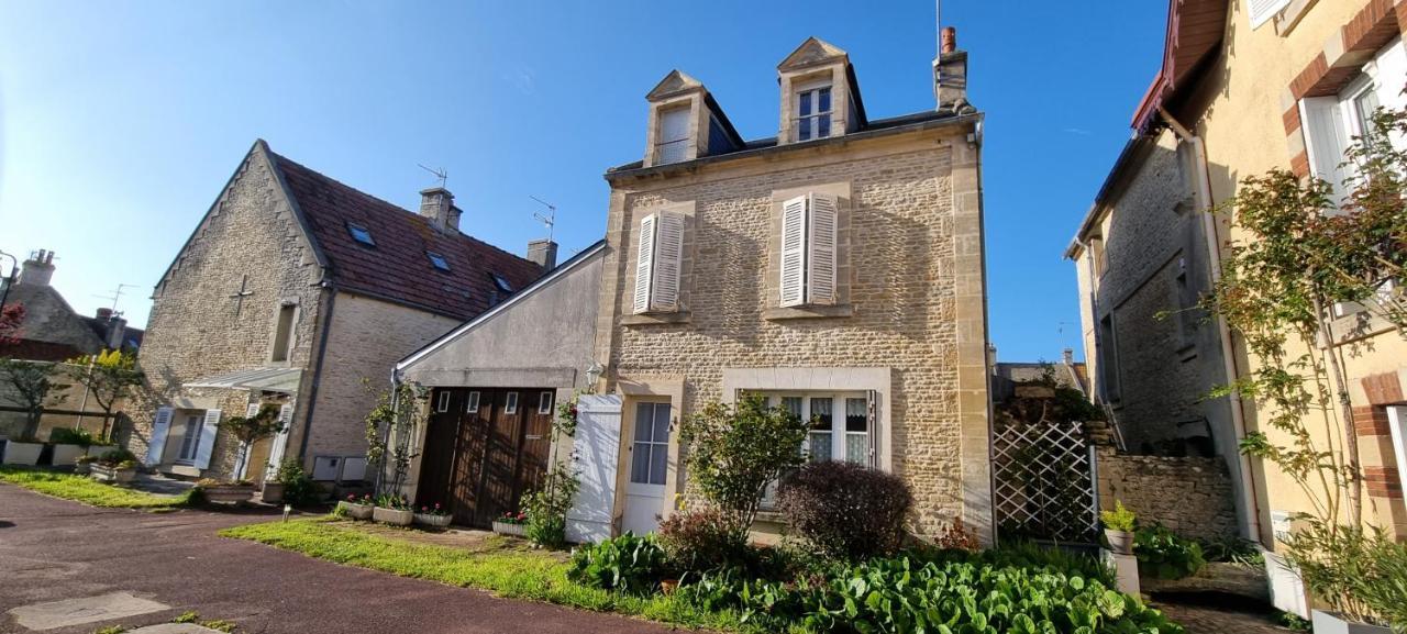 Maison De Vacances Bord De Mer Normandie Plage Du Debarquement Proche Caen Bernières-sur-Mer Εξωτερικό φωτογραφία